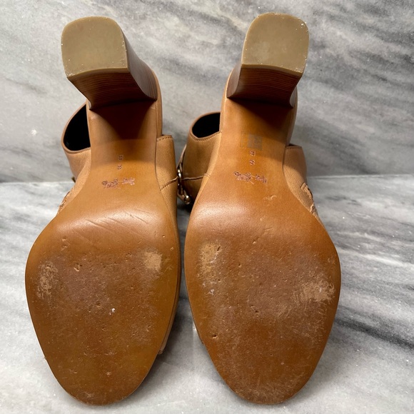 Coach - Lafayette Peep Toe Bootie / Toast / Size 8M - worn once, stored in box - Picture 3 of 8